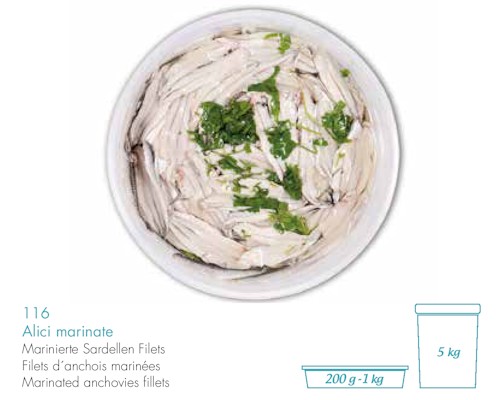 Marinated Anchovies Fillets