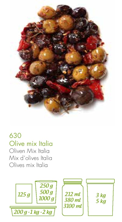 Olives mix Italia