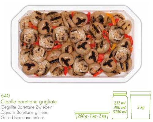 grilled borettane onions