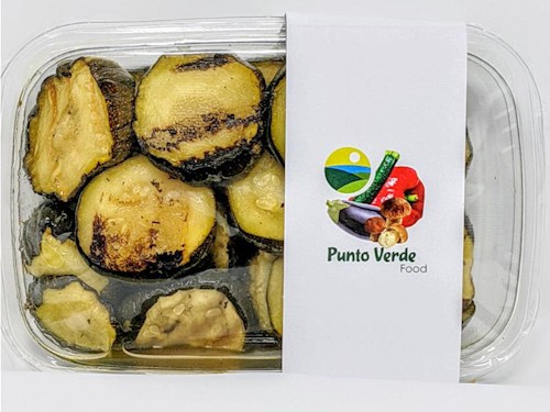 grilled courgettes fresh